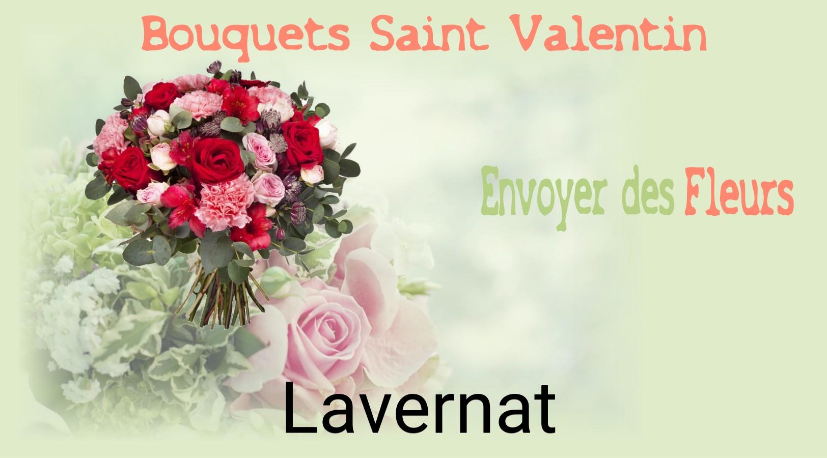 Roses de Saint-Valentin livrées à Lavernat